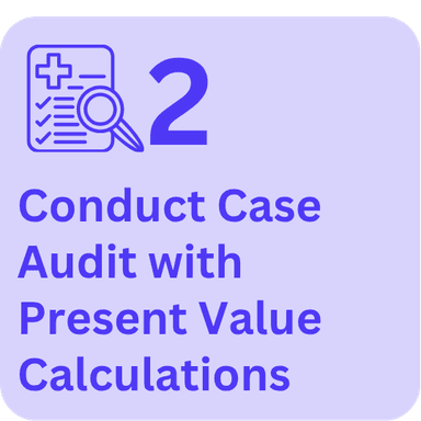 Conduct Case Audit with Present Value Calculations